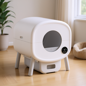 Caja de Arena Inteligente para Gatos Db Wholesale de 75L con Control por Aplicación, Eliminación de Olores, Fácil Limpieza, Forma Redonda, Artículos para Mascotas - Product Image 2