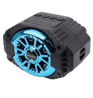 Speaker BT nirkabel dengan lampu RGB portabel, speaker Bluetooth nirkabel dengan fungsi lampu spectral, lampu LED/AUX/USB/AUX/LED/spectral