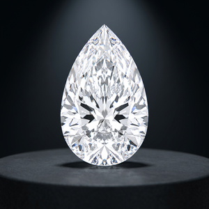 Diamante Cultivado en Laboratorio de 2.5 Ct, Corte Excelente, Forma de Pera, Color D, Claridad VS1, Certificado IGI, para Joyería - Product Image 3