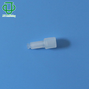 Connecteur à raccordement externe fileté JU PlasFitting PP en plastique 1/4-28UNF pour tube rigide - Product Image 3