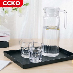 Hotel Restaurant Cafe Shop Bar Decorative Non Slip <strong>Plastic</strong> Tea Fruit <strong>Dessert</strong> Buffet Food Service <strong>Tray</strong> Melamine Serving <strong>Trays</strong> Set - Product Image 4