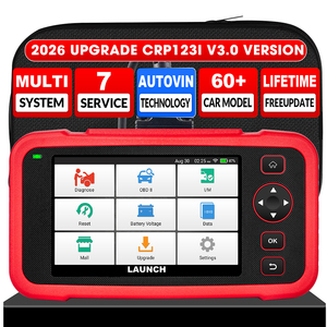 Escáner OBD2 LAUNCH CRP123I V3.0 con actualizaciones gratuitas de por vida, lector de códigos automotrices para motor, ABS, SRS y transmisión. - Product Image 1