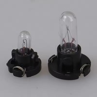 Ampoules d'éclairage intérieur de voiture T4.7 T4.2 T3 12V Auto Dashboard Lamps Air Conditioning Button Indicator Light White