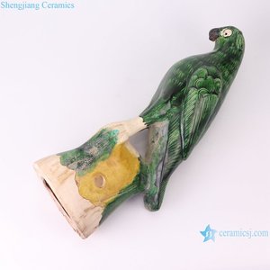 Rzln01 Cổ Gốm Con Vẹt Bức Tượng Trang Trí 5 Màu Sắc Thiên Nhiên Gốm Chim Con Vẹt Bức Tượng Nhỏ - Product Image 4