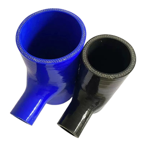 Manguera de refrigerante de radiador en forma de Y-T de alto rendimiento Tubería de agua de goma de resina de silicona automotriz de grado moldeado - Product Image 5