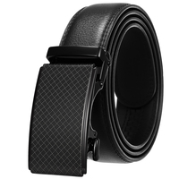 Ceinture en cuir pour homme LY36-24872-1, ceinture à boucle automatique tendance, nouvelles ceintures en cuir pour homme