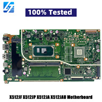 X512JA Motherboard Laptop untuk ASUS X512J V5000J S512J A512J F512J X512JF X512JP X512JAW X512JAU Mainboard dengan Generasi ke-10 I3 I5 I7