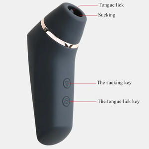 Forma di termometro frontale 10 frequenza leccare e succhiare vibratore giocattoli sessuali donne strumenti di masturbazione - Product Image 6