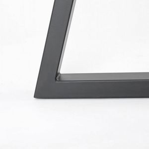 Fashionable Modern <b>Cast</b> Iron Black Furniture Table Legs for Dining/Kitchen/Bathroom Tables - Product Image 3