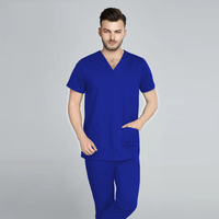 Uniforme médical en polyester et coton, 12 couleurs, bordeaux, maron, pour médecin, blouse médicale