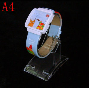 High Transparency Acrylic <b>Art</b> <b>Deco</b> Jewelry Watch <b>Bracelet</b> Display with Customizable Color & Size for Home Decor - Product Image 3