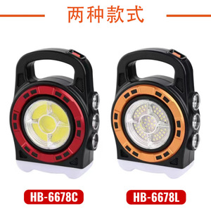 Golfein Rechargeable <b>Led</b> Fishing <b>Light</b> With Usb Charging And Solar Panel For Camping And <b>Night</b> Fishing - Product Image 2