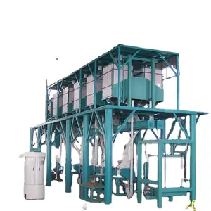 Complete set automatic 60t maize flour milling machine plant in Tanzania