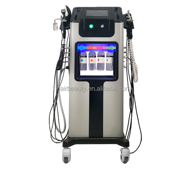 Stock!! 7In1 Skin Facials Black Pearl Big Bubble Skin Management Beauty Machine/Multi-functional Wrinkle Removal Skin Lifting