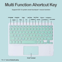 Touchpad-Tastatur hülle für iPad 10.2 8. 9. 10.9 10. Air4 5. Pro11-Abdeckung mit Magic Track pad-Tastaturen Maus kombinationen
