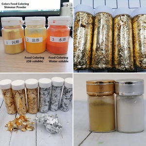 Vente en gros de feuilles d'or <span class=keywords><strong>non</strong></span> comestibles 24 carats, en flocons, conditionnées en bouteille de 2g, feuilles d'or, d'argent et de rose gold pour la décoration artisanale et le papier. - Product Image 3