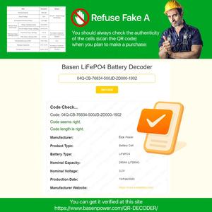 4 pièces par carton, batteries lithium-ion rechargeables Lifepo4 3.2V 280ah 230Ah 200ah, batterie Lifepo4, systèmes de stockage d'énergie solaire - Product Image 6