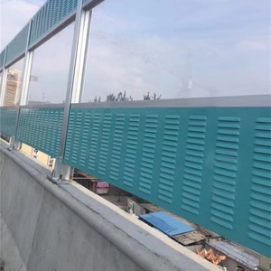 <span class=keywords><strong>Barrière</strong></span> <span class=keywords><strong>acoustique</strong></span> de bruit de pont extérieur en aluminium de <span class=keywords><strong>barrière</strong></span> <span class=keywords><strong>acoustique</strong></span> en métal de route - Product Image 3