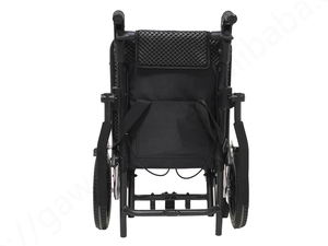 Silla de ruedas ultraligera para personas discapacitadas, silla de ruedas de avión de transferencia manual de viaje - Product Image 5