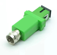 Nodo Óptico Pasivo Mini CATV FTTH YOGEL Verde 1310/1490/1550nm con Filtro de 1550nm, Conector de 75 M, Sin Fuente de Alimentación