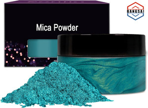 Pigmento de Mica en Polvo, Empaque Mejorado, Colorante Mineral con Brillo Fino para Manualidades con Resina, Slime, Brillo Labial, Madera, Resina Epoxi, Proyectos de Bricolaje - Product Image 3