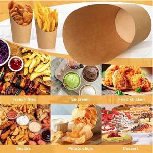 รับประกันคุณภาพ บรรจุภัณฑ์อาหารแบบกำหนดเอง ทำจากกระดาษคราฟท์ รีไซเคิลได้ สำหรับใส่เฟรนช์ฟรายส์ รุ่น STB-01 - Product Image 4