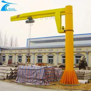 Plant Lift Equipment Säulen montierter 500kg- 3 Tonnen Ausleger kran zu verkaufen