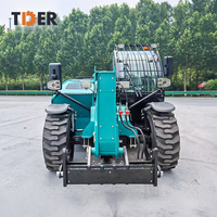 Nouveau TDER FT25 Chariot Télescopique Diesel 4x4 de 2500 kg (2,5 tonnes) avec Fourche Télescopique 1220*122*50 pour Tout-Terrain à Vendre