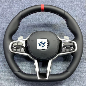 <span class=keywords><strong>Volante</strong></span> Deportivo de Cuero para <span class=keywords><strong>BMW</strong></span> <span class=keywords><strong>M</strong></span> Performance, Accesorios para Automóviles F30 F10 F32 F20 F15 F25 E70 E71 E72 <span class=keywords><strong>E90</strong></span> E92 M3 M5 M6 - Product Image 5