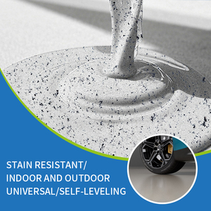 Pintura Epoxi Autonivelante Personalizada de Fábrica para Pisos con Arena de Color, Recubrimiento Epoxi para Pisos de Terrazo con Arena de Cuarzo - Product Image 5