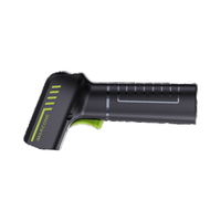 Escáner de código de barras inalámbrico de alta velocidad 1D 2D con luz LED Bluetooth para escaneo comercial en stock