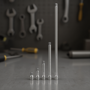 Adaptateur de rallonge à tête sphérique Fervi 1/4 pouce 6 mm pour clé dynamométrique de précision - Product Image 3