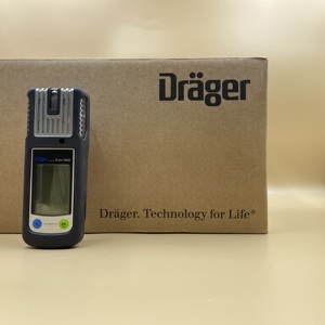 เครื่องตรวจจับแก๊สรั่วไหลในอุตสาหกรรม Drager X-am 2500 จากเยอรมนี เซ็นเซอร์ตรวจจับก๊าซ 4-in-1 แบบพกพา หน้าจอ LCD ดิจิตอล ตรวจวัด CO H2S O2 EX สีดำ - Product Image 3