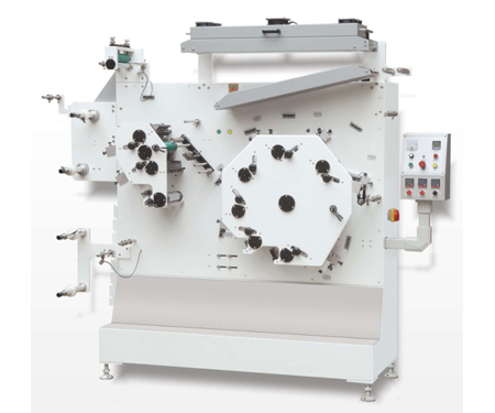 Credit Ocean COR-42S Flexo Label Printing Machine for Garment Wash Care Labels Polyester Satin Ribbon Printing