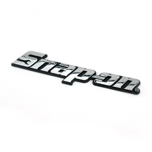 3d Ontwerp Snap Op Gereedschap Doos Plastic Chromen Auto Embleem Auto Badge Logo Auto Sticker Sticker Sticker