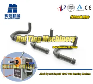 Asta poggiatesta 3-18mm 3D CNC wire bender OEM/ODM 5 assi piegatrici in acciaio inossidabile e piegatrice completamente automatica per <span class=keywords><strong>auto</strong></span> - Product Image 4
