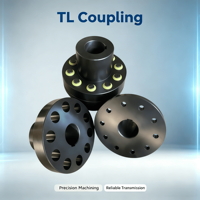 Accouplement en acier TL Pin-Bush de marque SFS, type rigide, structure à boulons, couple élevé, garantie 1 an, prix avantageux