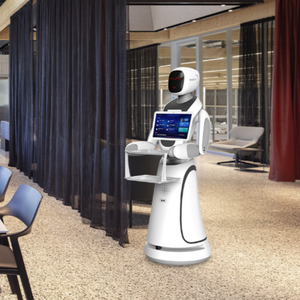 Robot Camarero con IA para Entrega de Alimentos, Venta Caliente 2026, para Restaurantes y Cafeterías, Navegación Automática y Comunicación, Robot Humanoide Amy para Servicio de Comidas - Product Image 2