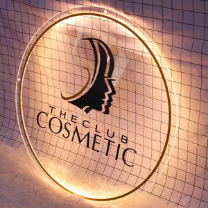Basso consumo di energia Led Stand acrilico logo salone canale segni esterno Neon su misura bacheca in italico - Product Image 1