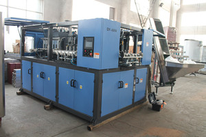 省エネ自動高/低メンテナンスコストボトルブロー成形機2年保証PETプラスチック三菱PLCエアタック - Product Image 2