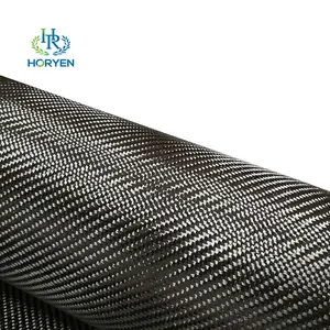 Prodotto in fibra di carbonio personalizzato 1k 3k 6k 12k tessuto in fibra di carbonio 200gsm Twill panno in tessuto in fibra di carbonio normale