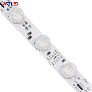 ไฟ LED บาร์ RGBW ความสว่างสูง ADLED ได้รับการรับรองมาตรฐาน CE 18LEDs/เมตร ไฟ DC24V โปรไฟล์แสงสองด้าน - Product Image 3