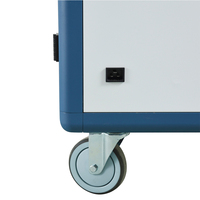 Xcart XC-003F36A Armoire de charge à 36 prises européennes avec cadre en alliage d'aluminium pour ordinateurs portables et tablettes