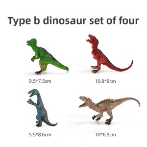 Giocattolo Morbido per Bambini a Tema Jurassic, Figurina Realistica in Plastica di Dinosauro Selvatico, Set Modello Tirannosauro Rex, Età 4-6 Anni - Product Image 3