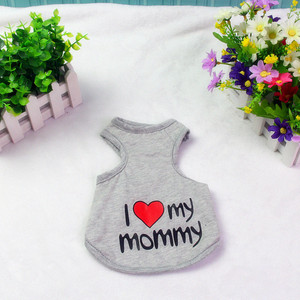 Chaleco <span class=keywords><strong>de</strong></span> algodón con estampado <span class=keywords><strong>de</strong></span> perro, ropa <span class=keywords><strong>de</strong></span> verano para mamá - Product Image 5