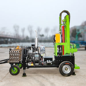 판매량이 좋은 유압식 시추기 100m/200m 수원 시추기 크롤러 이동식 엔진 코어 부품 포함 - Product Image 2