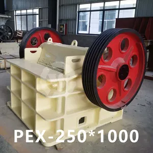 Pe250x400 इस्तेमाल किया पत्थर भागों छोटे मिनी मशीनों पोर्टेबल डीजल इंजन या बिजली जबड़े कोल्हू बिक्री के लिए