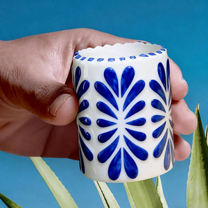 Vasos de chupito clásicos de <span class=keywords><strong>Talavera</strong></span> de 2oz, taza de tequila de cerámica hecha a mano con <span class=keywords><strong>Talavera</strong></span>, diseño de cerámica mexicana, regalos de tequila para amigos - Product Image 2