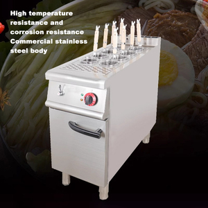 Ticari otomatik kazan makarna elektrikli erişte ocağı asansör bağlantısız 8 sepetleri makarna pişirici - Product Image 5