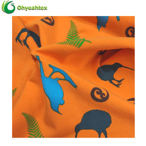 Tela Suave Estampada 90% Algodón 10% Elastano para Niños Pequeños - Product Image 5